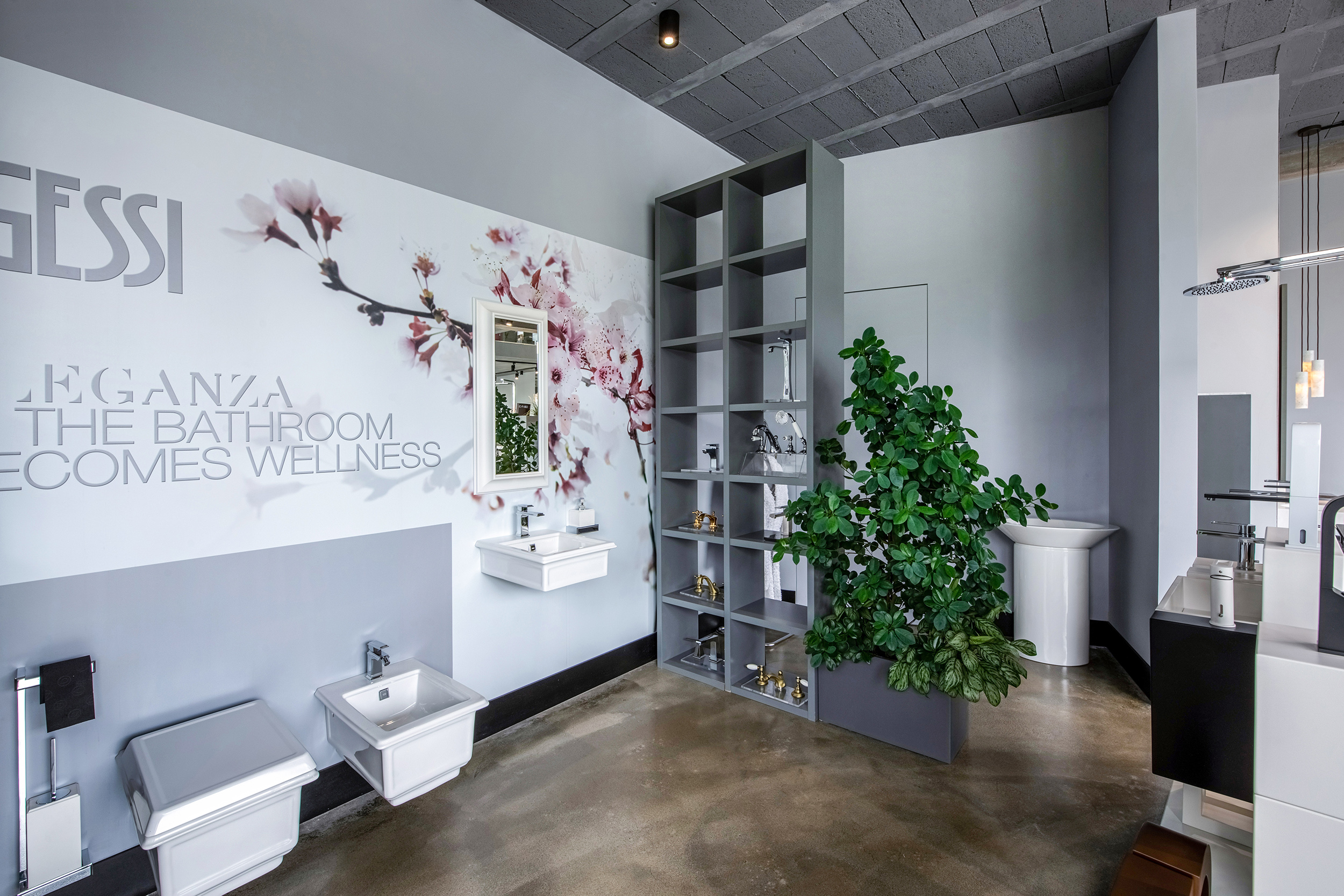 fotografia wnętrz salon łazienkowy estetyczne wnętrze dla klientów