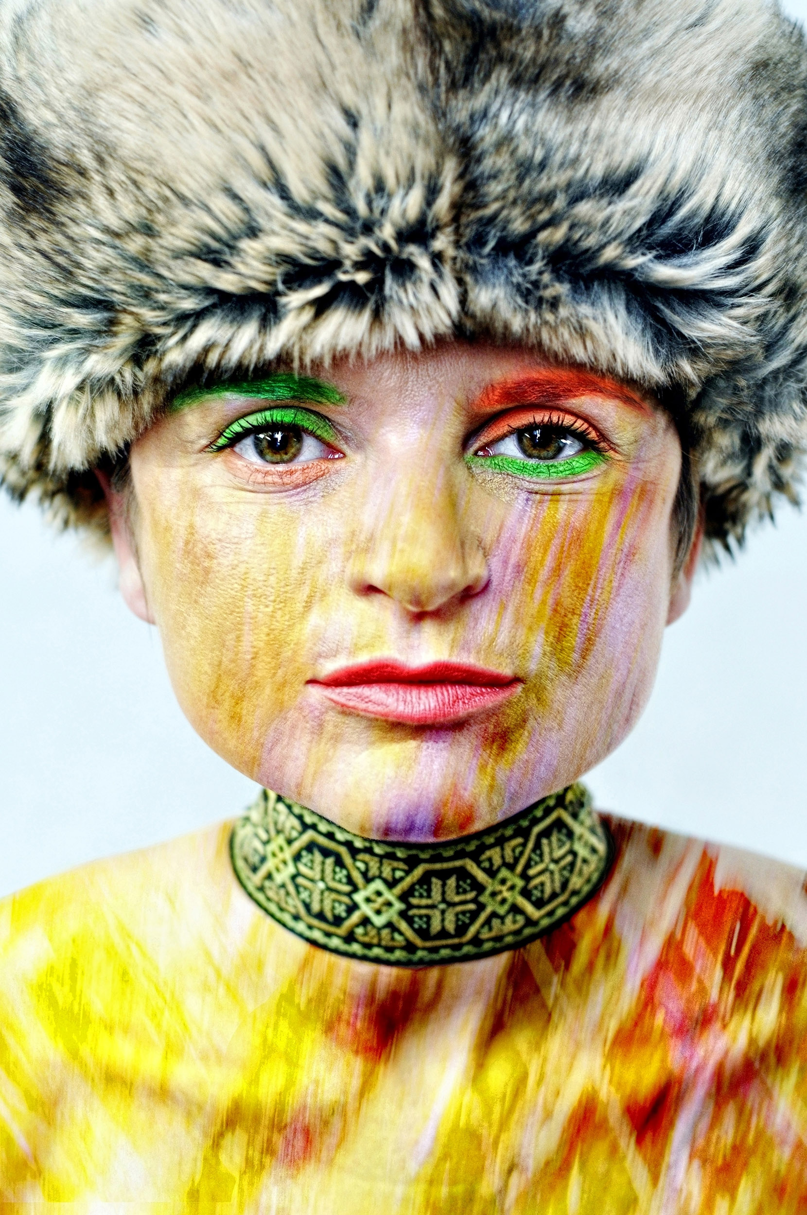 fotografia artystyczna portret kobiety stylizowany fotoobraz blejtram