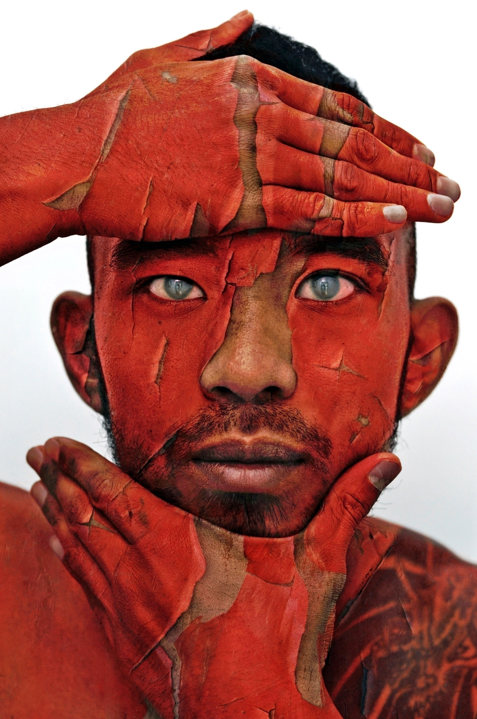 otografia artystyczna portret mężczyzny stylizowany fotoobraz blejtram
