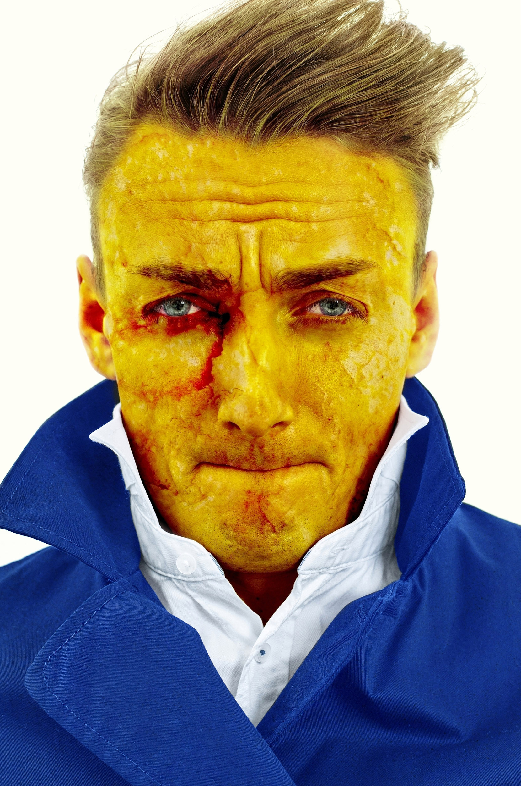 otografia artystyczna portret męski fotoobraz styl malarski wydruk premium