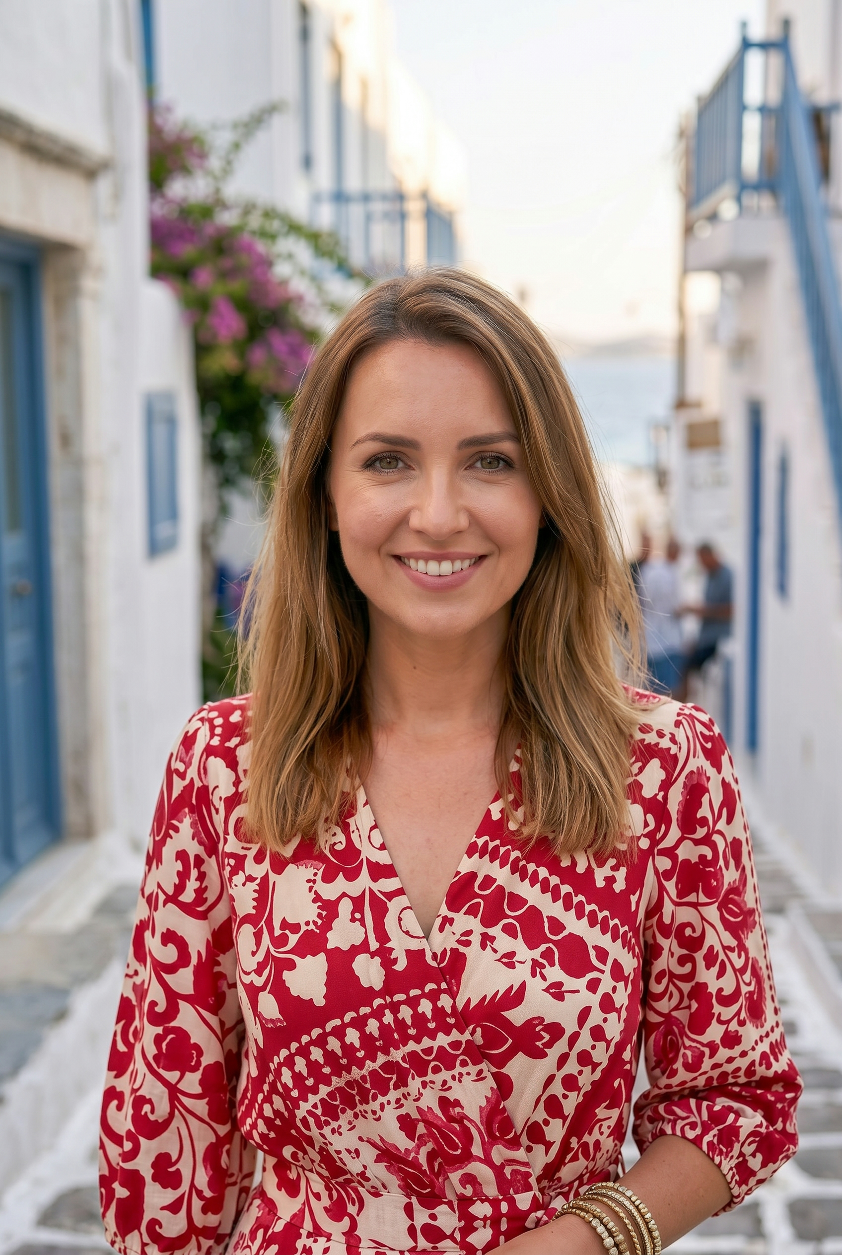 fotografia sukienki na modelce AI dla e-commerce